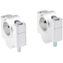 Voigt-MT Stuurverhogers 30mm | Moto Guzzi V85TT ´19- zilver