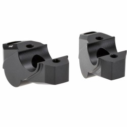 Voigt-MT Handlebar risers 30mm with offset 25mm | Yamaha XJR 1300 (RP19) 15-16 black anodized