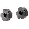 Voigt-MT Handlebar risers with offset | Kawasaki Z125 17- black anodized