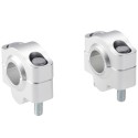Voigt-MT Handlebar risers 20mm | Kawasaki Z 400 2018-> silver anodized