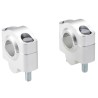 Voigt-MT Handlebar risers 25mm | Kawasaki Z 400 2018-> silver anodized