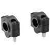 Voigt-MT Handlebar risers 20mm | Kawasaki Z650RS black anodized
