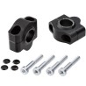 Voigt-MT Handlebar risers 20mm | Kawasaki Z650RS black anodized