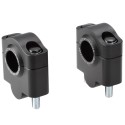 Voigt-MT Handlebar risers 30mm | Kawasaki Z650RS black anodized