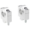 Voigt-MT Handlebar risers 30mm | Kawasaki Z650RS silver anodized
