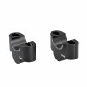 Voigt-MT Handlebar riser 25mm | handlebars with Ø 25,4mm (1 inch) with TÜV certificate black anodized