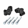 Voigt-MT Handlebar riser 25mm | handlebars with Ø 25,4mm (1 inch) with TÜV certificate black anodized