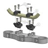 Voigt-MT handlebar riser with offset | Benelli 302 R (P13) 16-