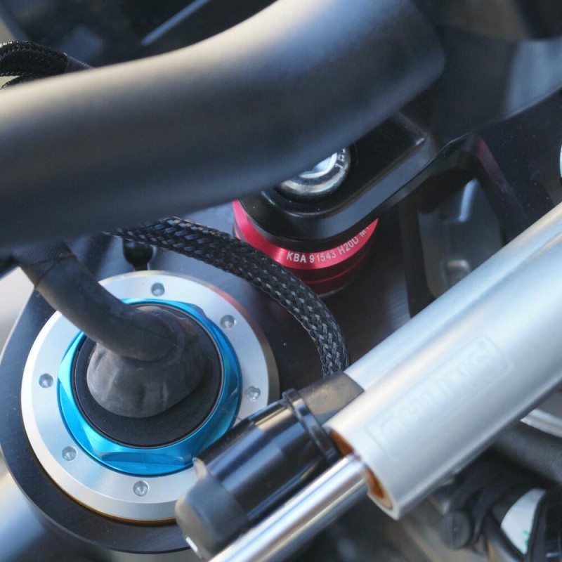 Voigt-MT handlebar riser 20mm | Ducati Streetfighter V4, V4S black anodized
