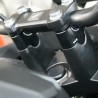 Voigt-MT handlebar risers 25mm | Honda CB 500 F (PC45) 12-16 black anodized