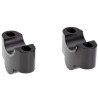 Voigt-MT handlebar risers 25mm | Honda CB 500 FA (PC58) 16-18 black anodized