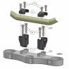 Voigt-MT Stuurverhogers conversie Fat-Bar (ø28.6mm), 50mm riser | Mash 125 / Seventy Five 14-16