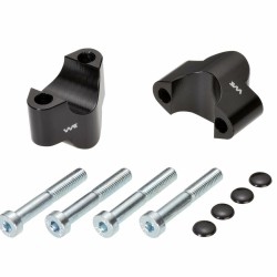 Voigt-MT handlebar risers 25mm | KTM 1290 Super Adventure black anodized