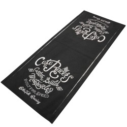 Biketek Garage Mat Cafe Racer 190x80cm Series 7