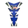 MotoGP Tankpad Blauw/carbon