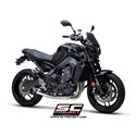 SC-Project Full System 3-1 STR-1 Black/Silver | Yamaha MT09 EURO5