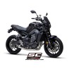 SC-Project Full System 3-1 STR-1 Black/Silver | Yamaha MT09 EURO5