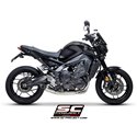 SC-Project Full System 3-1 STR-1 Black/Silver | Yamaha MT09 EURO5