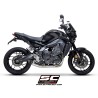 SC-Project Full System 3-1 STR-1 Black/Silver | Yamaha MT09 EURO5