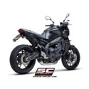 SC-Project Full System 3-1 STR-1 Black/Silver | Yamaha MT09 EURO5