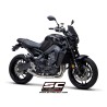 SC-Project uitlaatsysteem 3-1 S1 zilver | Yamaha MT-09