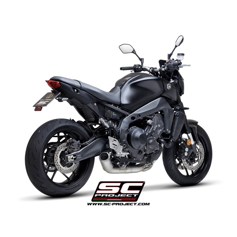 SC-Project Exhaust system 3-1 S1 silver | Yamaha MT-09