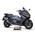 SC-Project uitlaatsysteem 2-1 SC1-R carbon | Yamaha T-Max 560