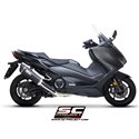 SC-Project Ful Exhaust System 2-1 SC1-R carbon | Yamaha T-Max 560