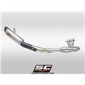 SC-Project Ful Exhaust System 2-1 SC1-R silver | Yamaha T-Max 560