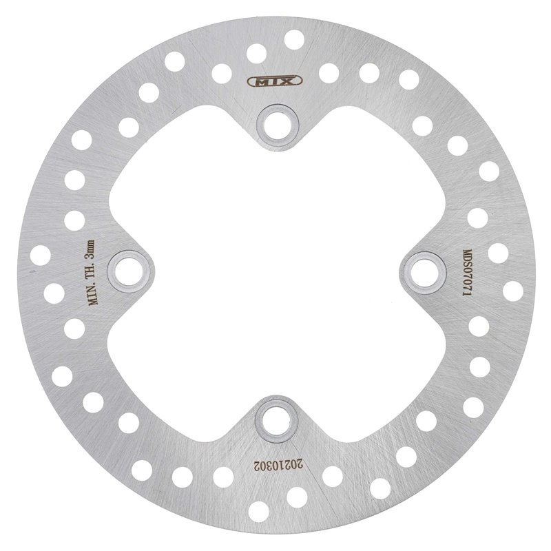 MTX Brake Disc Rear (Solid) | Yamaha YFM 500 /550 /700 F Grizzly Quad/ATV