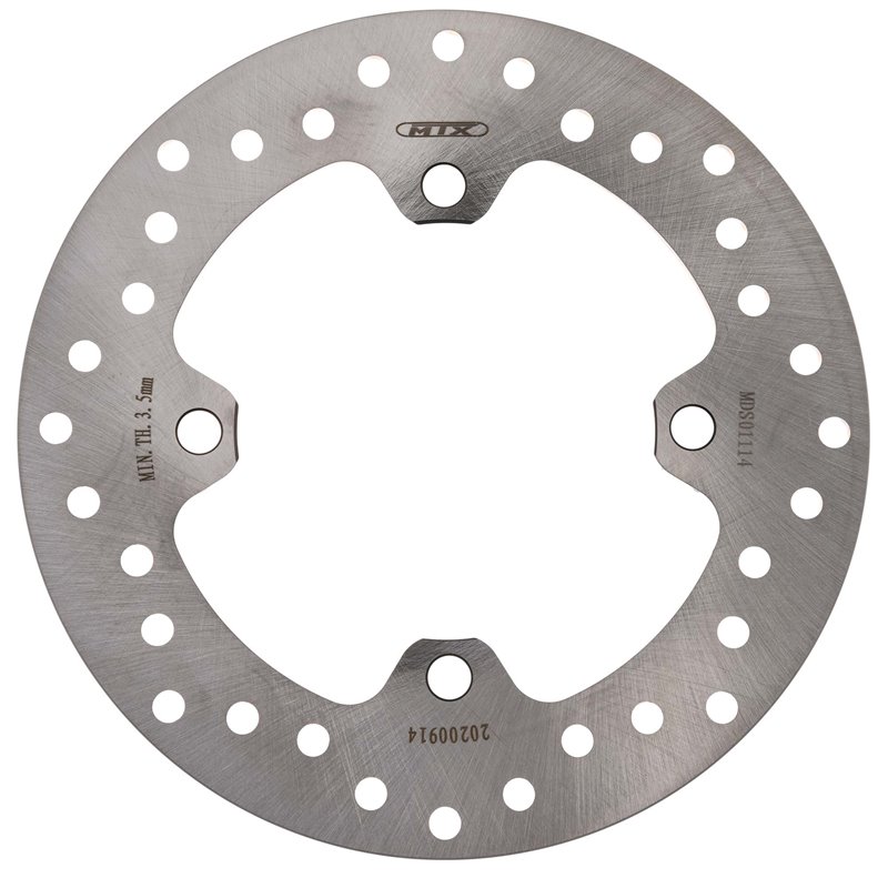 MTX Brake Disc Front Or Rear (Solid) | Honda Pioneer 1000