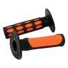 Bike It 2-Tone MX Grips oranje