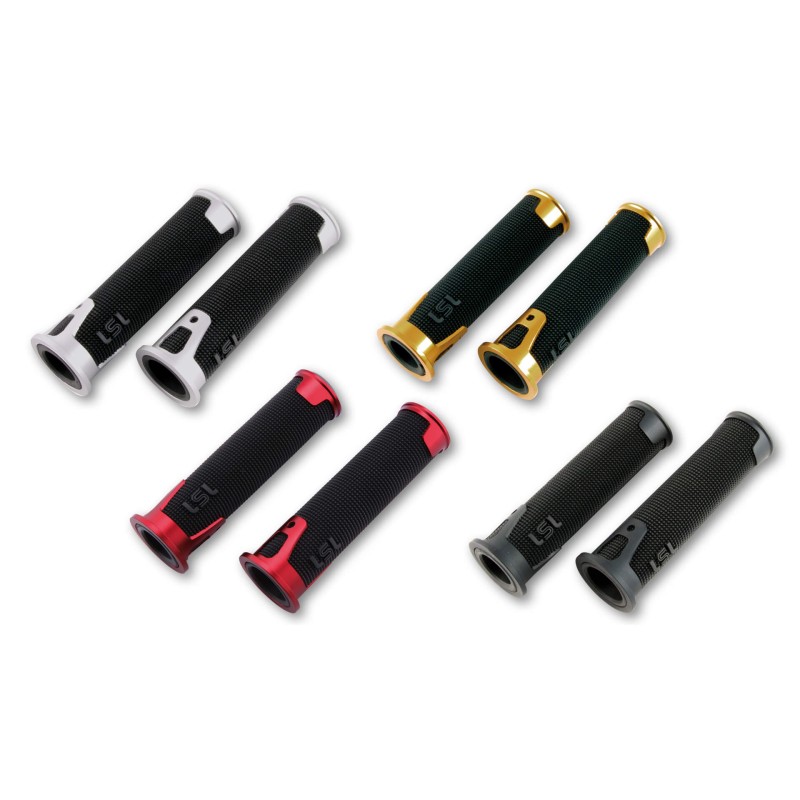 LSL Grips handlebar Ergonia rubber (7/8”/ø22,2mm) dark red