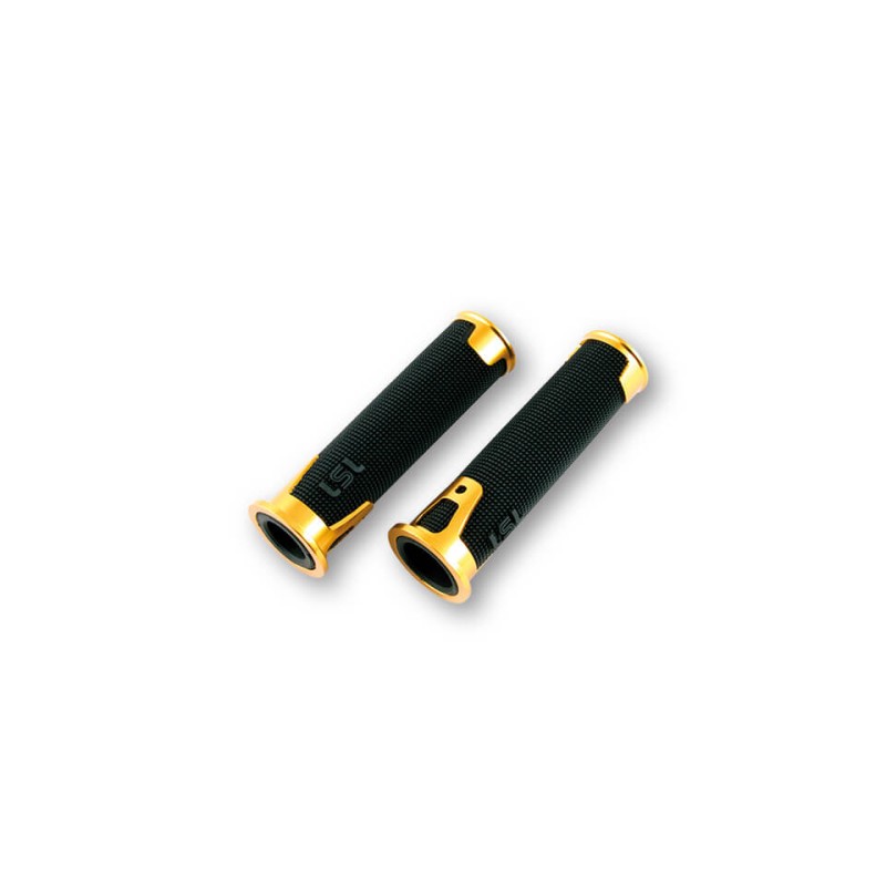 LSL Handvatten Ergonia rubber (7/8"/ø22,2mm) goud