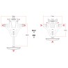 HIGHSIDER AKRON-RS PRO for KAWASAKI Z650 RS 22-