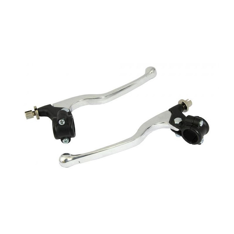 Bike-It Lever Assembly universal (long) chrome