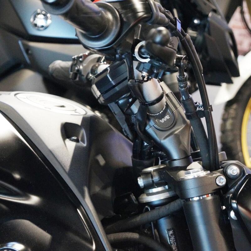 Voigt MT Risers Handlebar F25V | 25mm black | Yamaha MT07