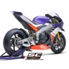 SC-Project Uitlaatdemper GP-22 titanium Aprilia RSV4 Xtrenta