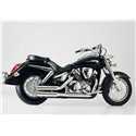 Falcon Full Exhaust System (Double silencer) Honda VTX 1800