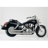 Falcon Full Exhaust System (Double silencer) Honda VTX 1800