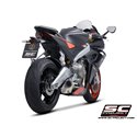 SC-Project Uitlaatsysteem 3-1 S1 zilver | Aprilia RS660