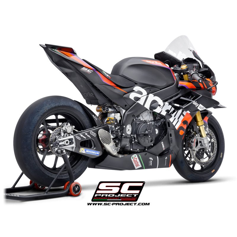 SC-Project Exhaust GP-22 titanium | Aprilia RSV4/Tuono V4