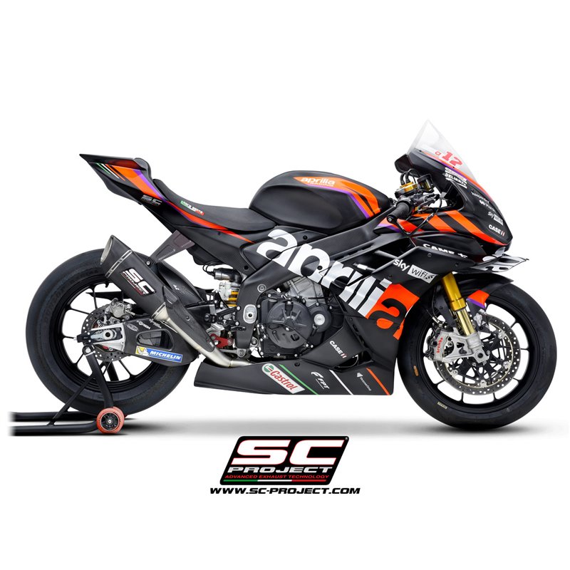 SC-Project Uitlaatsysteem 4-2-1 SC1-R Carbon | Aprilia RSV4