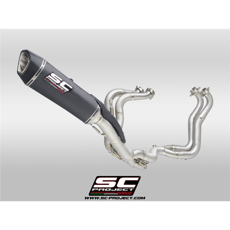 SC-Project Full Exhaust System 4-2-1 SC1-R Carbon | Aprilia RSV4