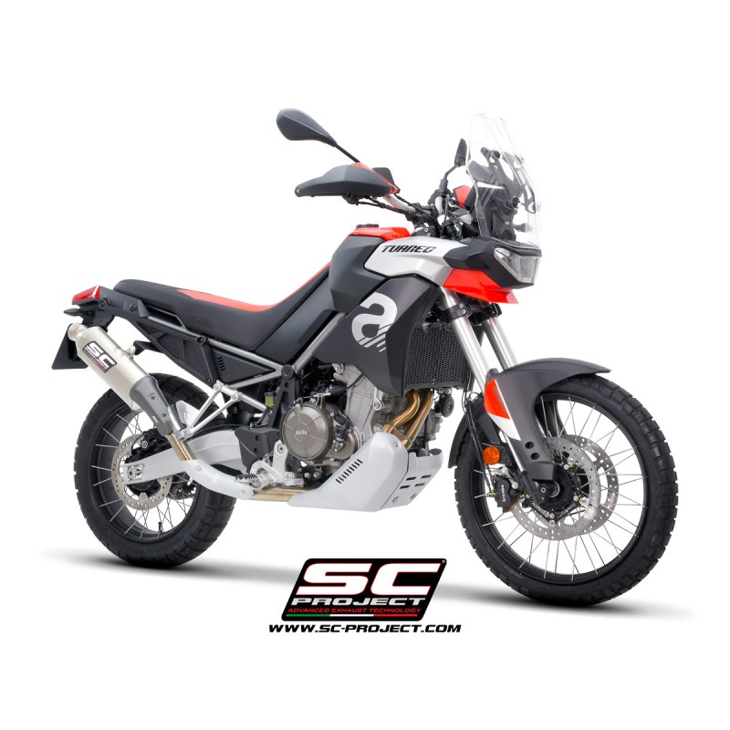 SC-Project Exhaust Rally Raid titanium | Aprilia Tuareg 660