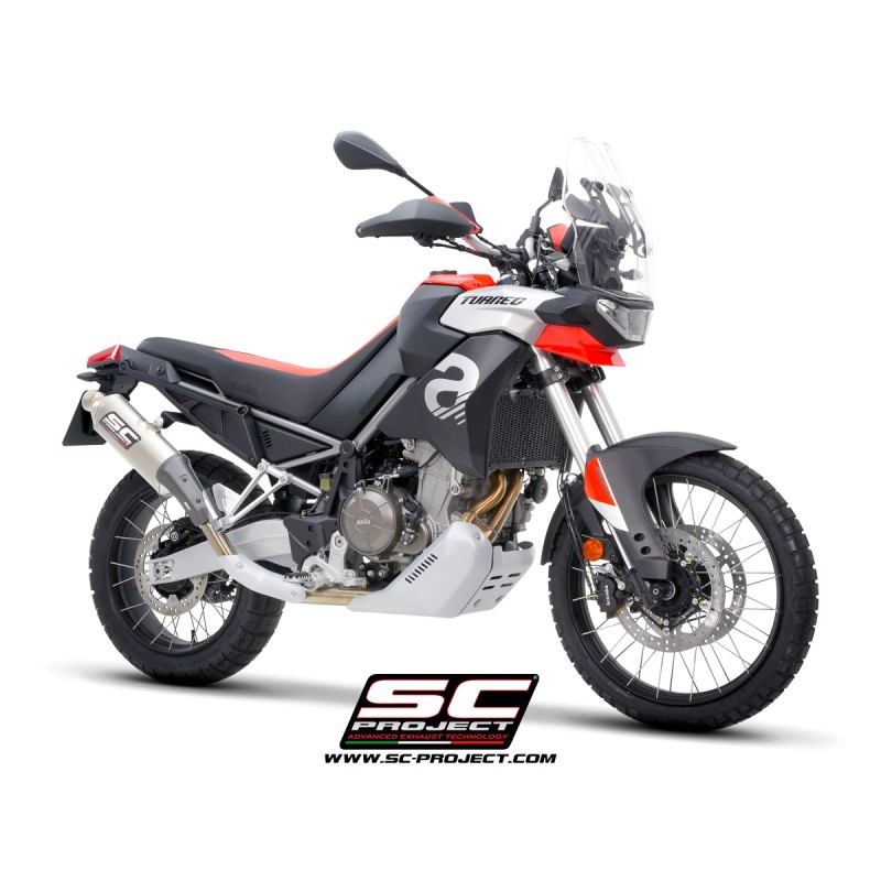 SC-Project Uitlaat Rally Raid titanium | Aprilia Tuareg 660