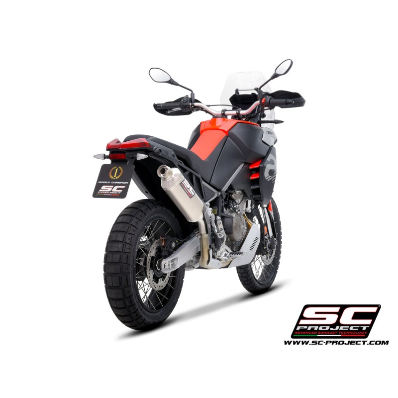 SC-Project Exhaust Rally Raid titanium | Aprilia Tuareg 660