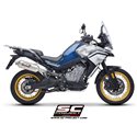 SC-Project Exhaust Rally Raid titanium | CF-Moto 800MT