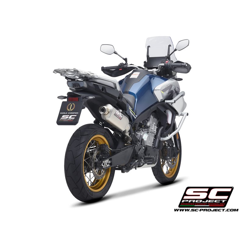 SC-Project Exhaust Rally Raid titanium | CF-Moto 800MT