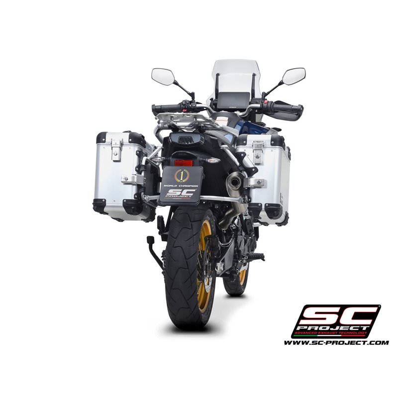 SC-Project Uitlaat Rally Raid titanium | CF-Moto 800MT